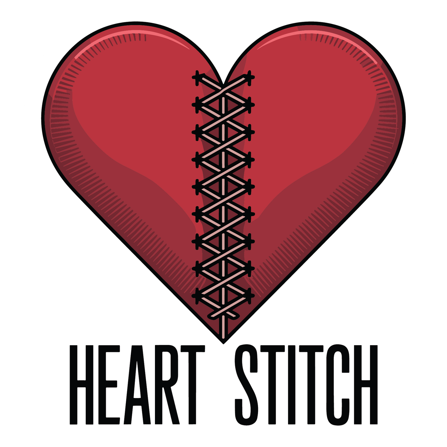 Corset Heart Sticker