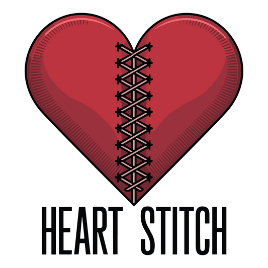 Corset Heart Sticker