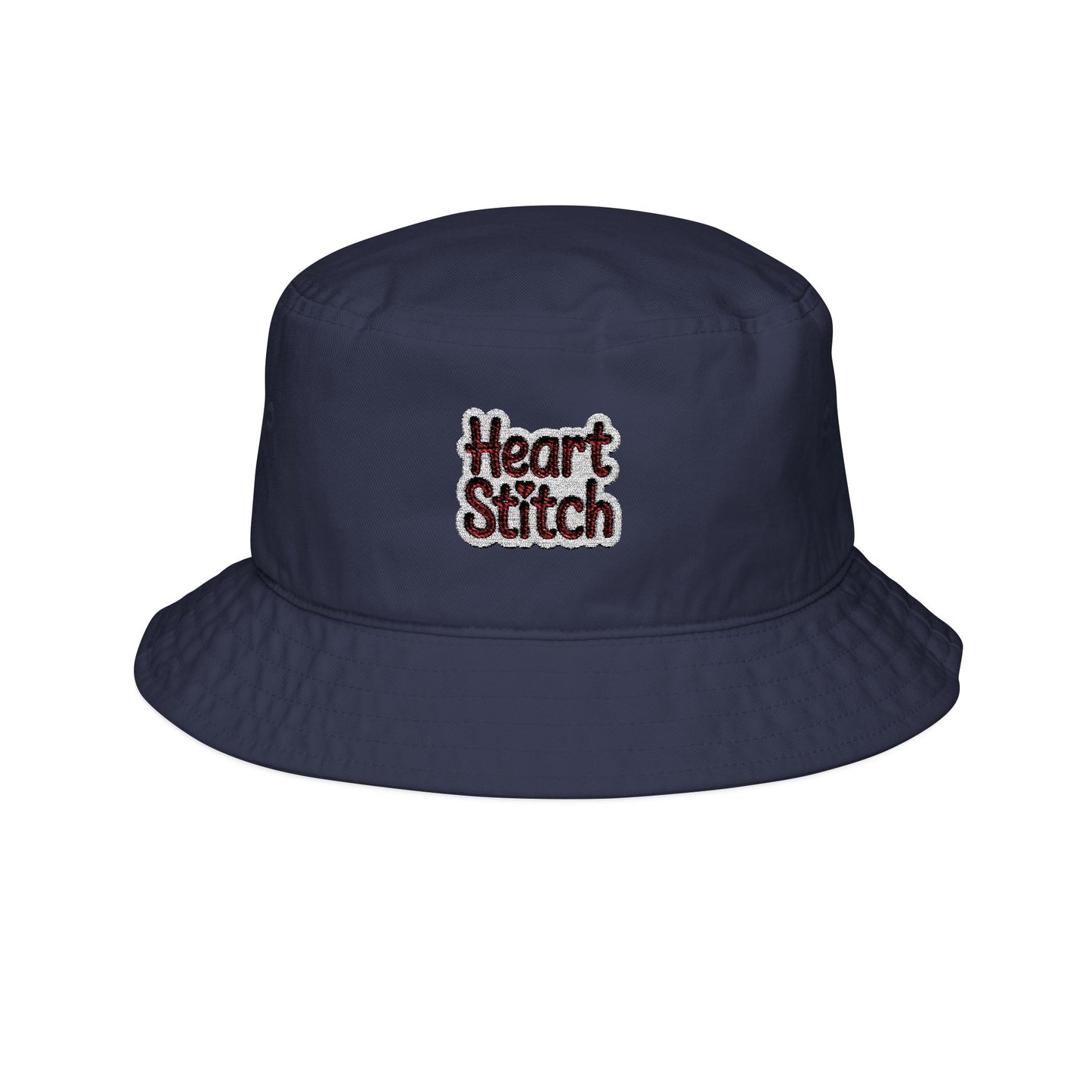 Heart Stitch Bucket Hat