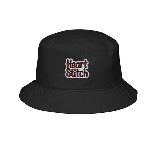 Heart Stitch Bucket Hat