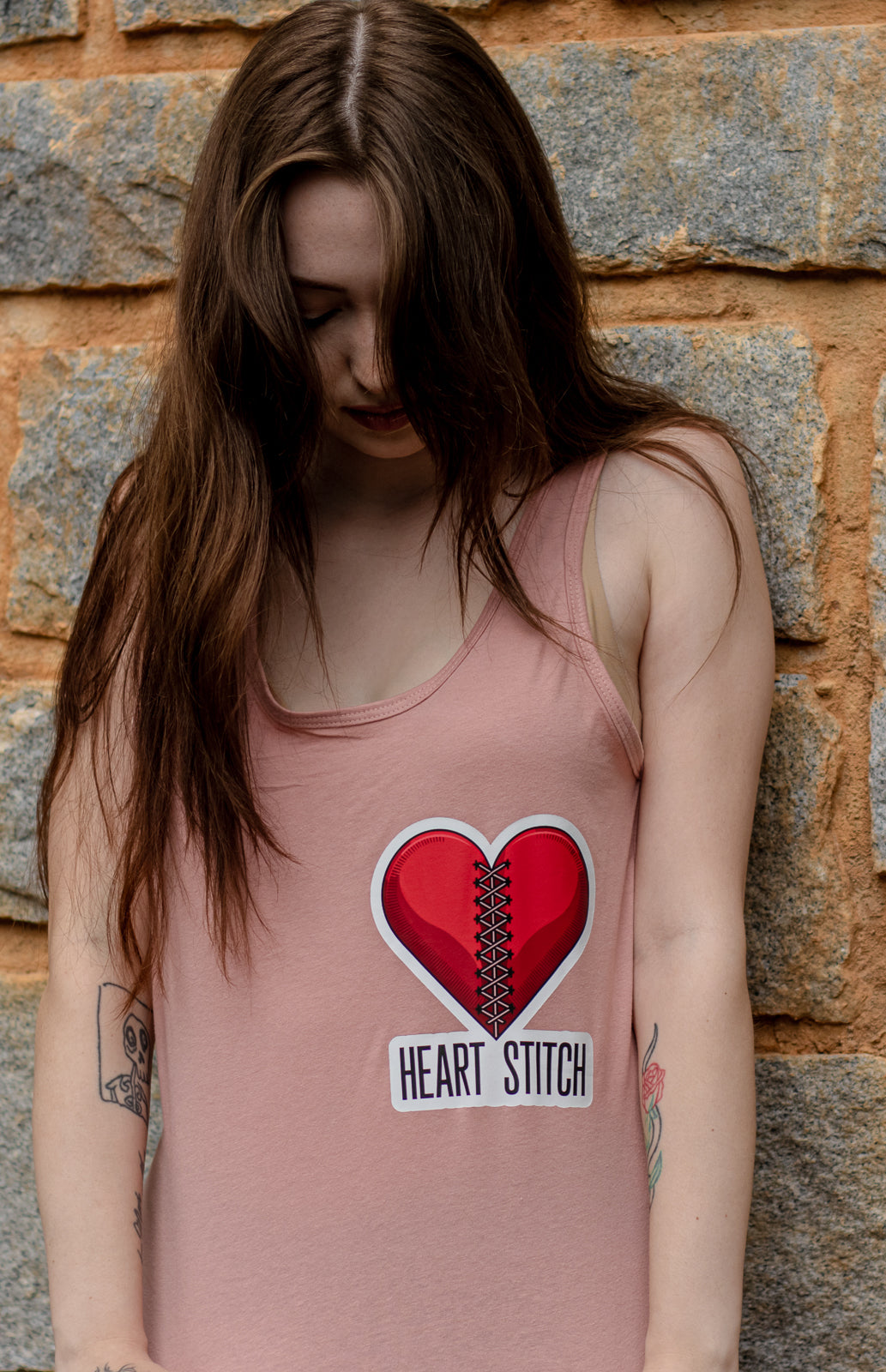 Corset Heart - Racerback Tanktop